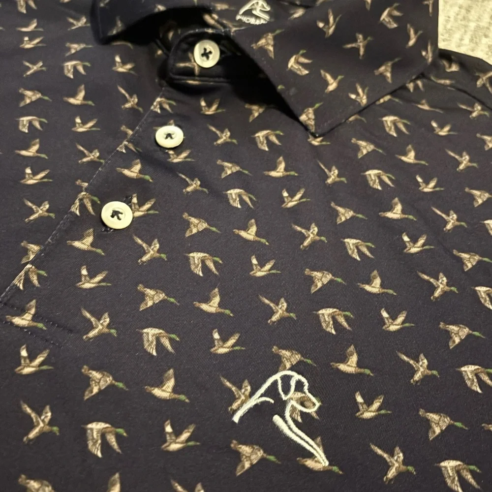 Rhoback Navy Duck Polo - Picture 2 of 4